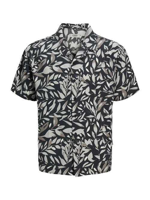 JJ Rebel Skjorte 'JREBBERN'  brun / lysegrå / sort