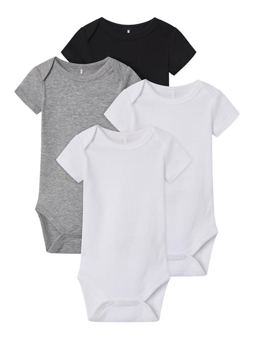 TWO SOON Sparkedragt/Body  grå-meleret / sort / hvid