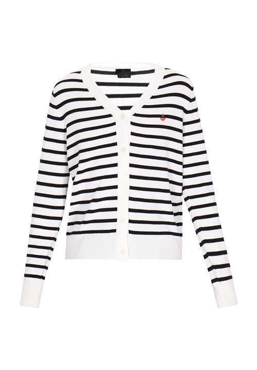 DreiMaster Vintage Cardigan  sort / offwhite