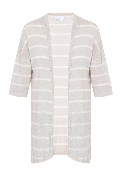 usha BLUE LABEL Cardigan  stone / hvid