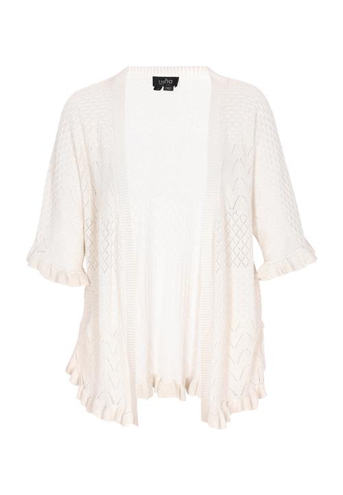 usha BLACK LABEL Cardigan 'Fashion Look'  offwhite