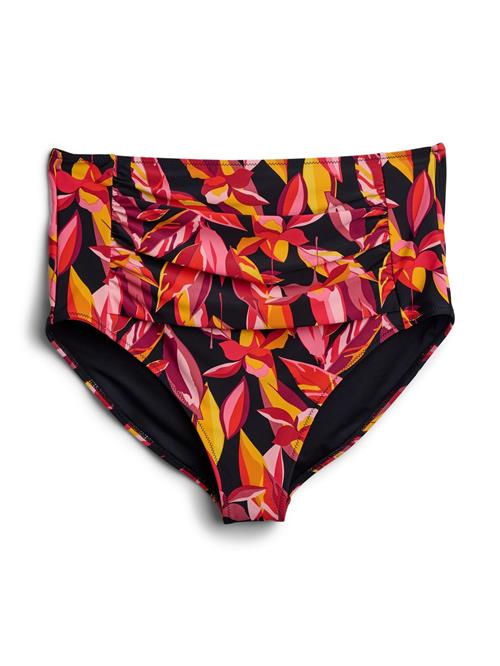 Swim by Zizzi Bikinitrusse 'Stella'  orange / lys pink / rød / sort