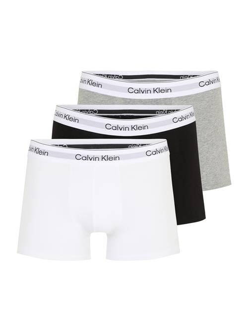 Calvin Klein Underwear Boksershorts  lysegrå / sort / hvid