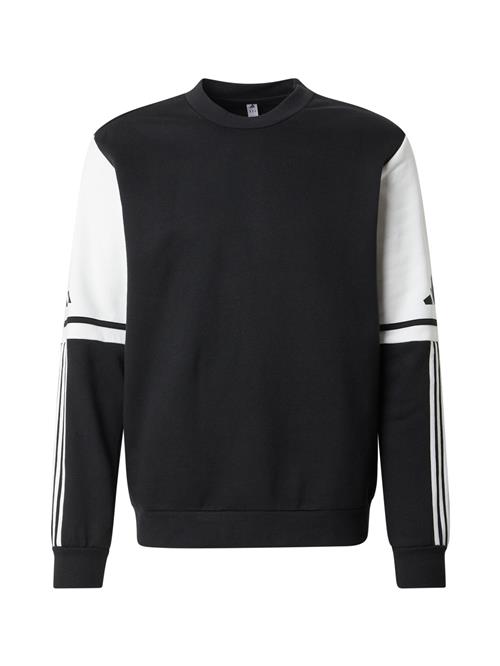 ADIDAS PERFORMANCE Sportsweatshirt 'SQ25'  sort / hvid