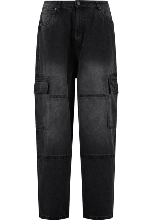Urban Classics Cargojeans  black denim
