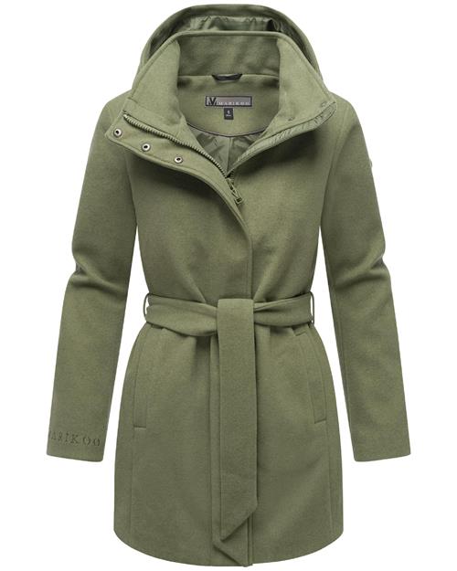 MARIKOO Overgangsfrakke 'Katalinaa 16'  grøn