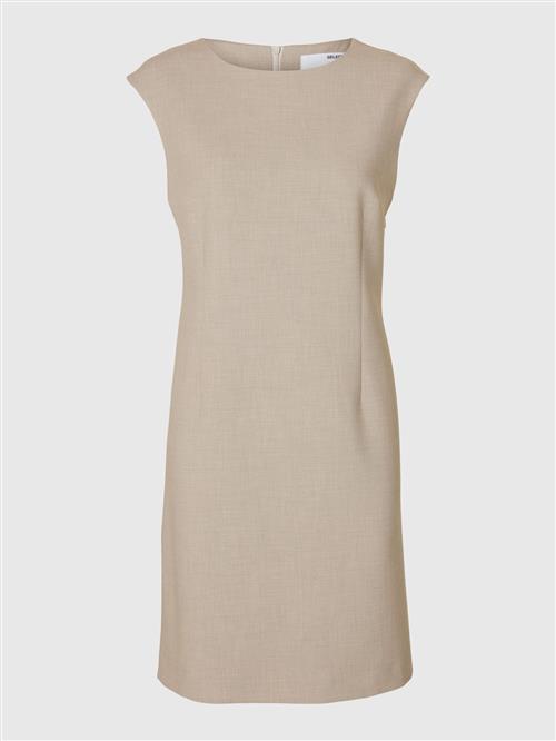 SELECTED Kjole  beige