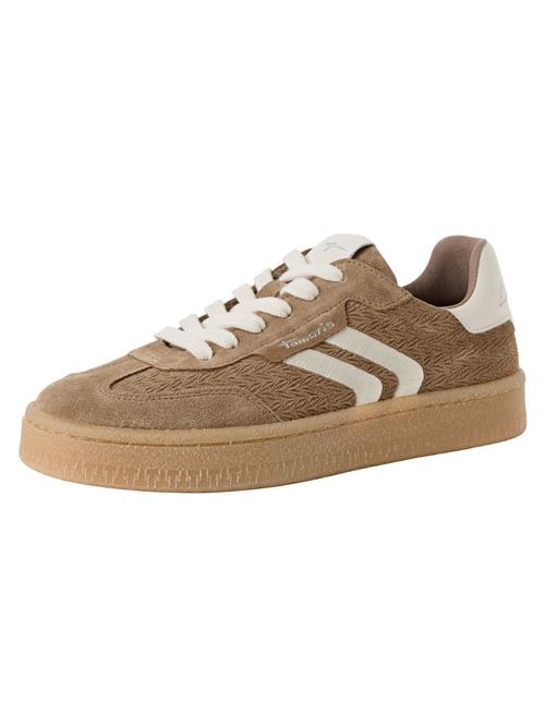 Tamaris Sneaker low  camel / hvid