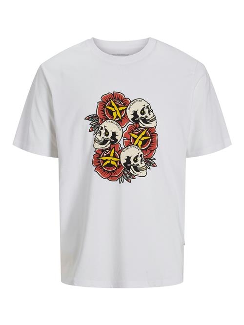 JACK & JONES Bluser & t-shirts 'JORAnatomy'  gul / rød / sort / hvid