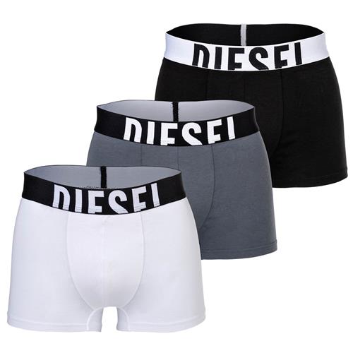 DIESEL Boksershorts  grå / sort / hvid