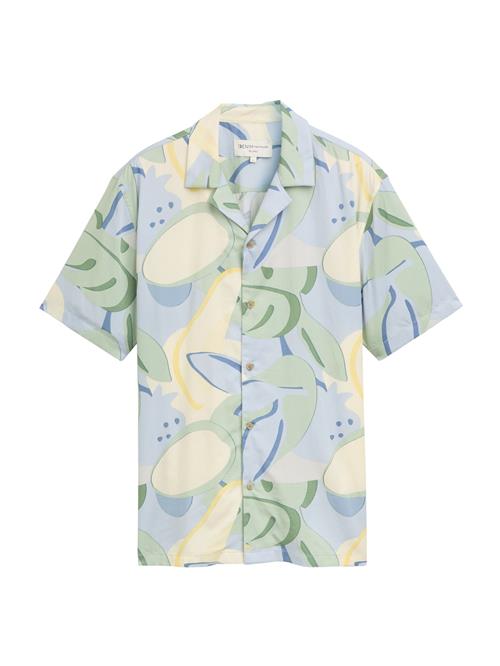 TOM TAILOR DENIM Skjorte  lyseblå / gul / pastelgul / pastelgrøn