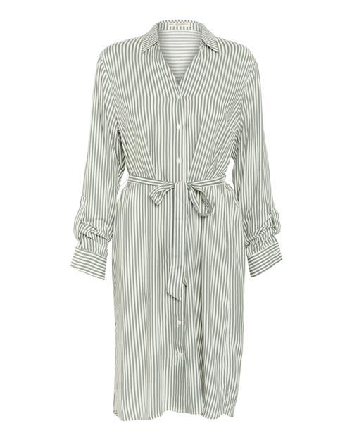 Love Copenhagen Blusekjole 'Luda'  pastelgrøn / hvid