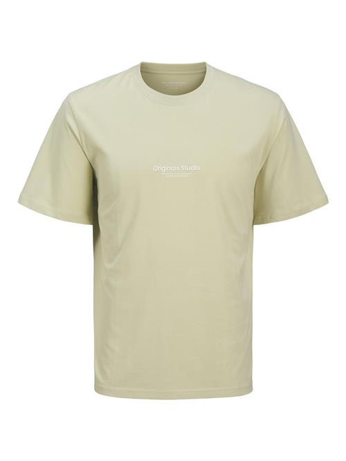 JACK & JONES Bluser & t-shirts 'JORVesterbro'  pastelgrøn / hvid