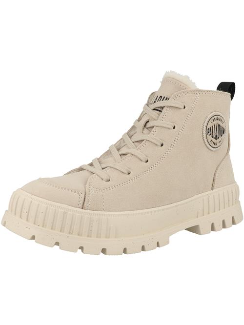 Palladium Snørestøvletter 'Pallashock'  lysebeige / sort