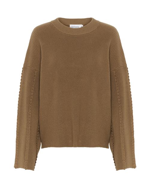 KAREN BY SIMONSEN Pullover 'Thit'  camel