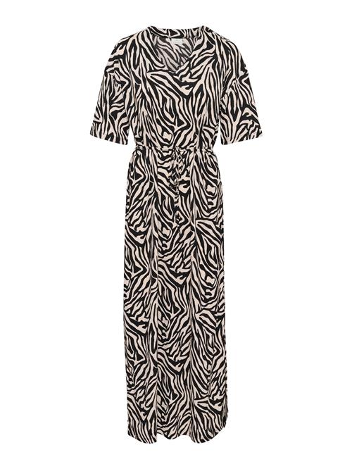 Kaffe Kjole 'Ivanna'  beige / sort