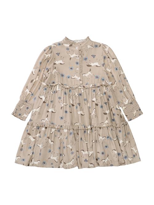 STACCATO Kjole  beige / creme / lyseblå