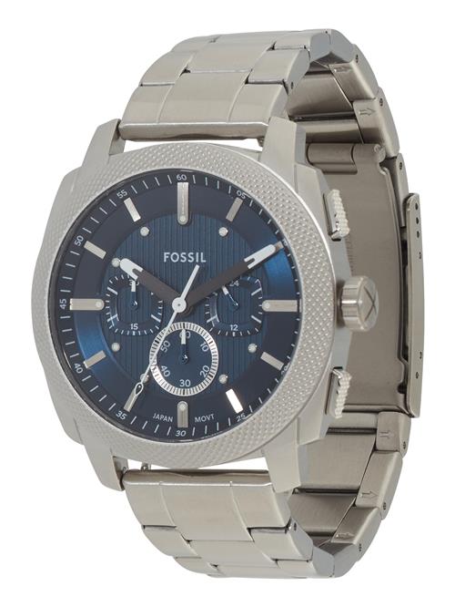FOSSIL Analogt ur 'Machine'  navy / sølv
