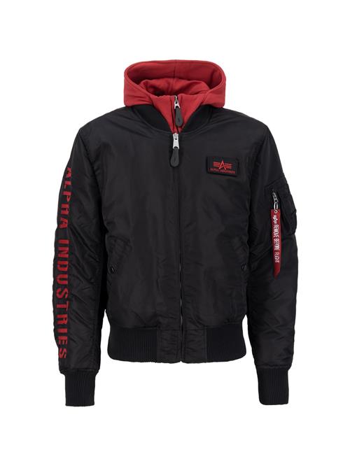ALPHA INDUSTRIES Overgangsjakke  sort