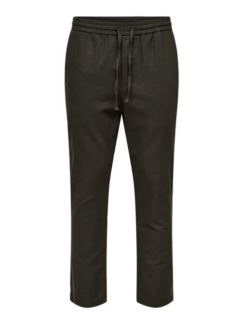 Only & Sons Bukser 'ONSLINUS'  mørkebrun