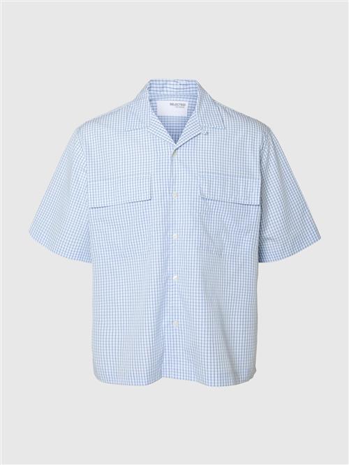 SELECTED Skjorte  blå / hvid
