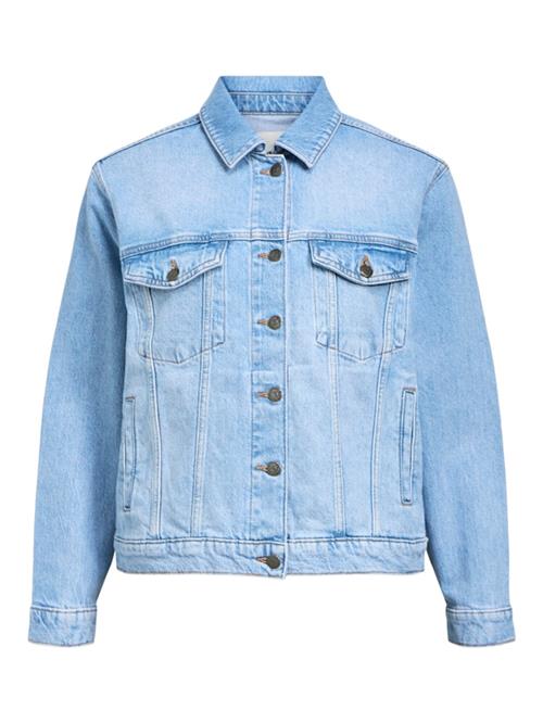 OBJECT Overgangsjakke  blue denim