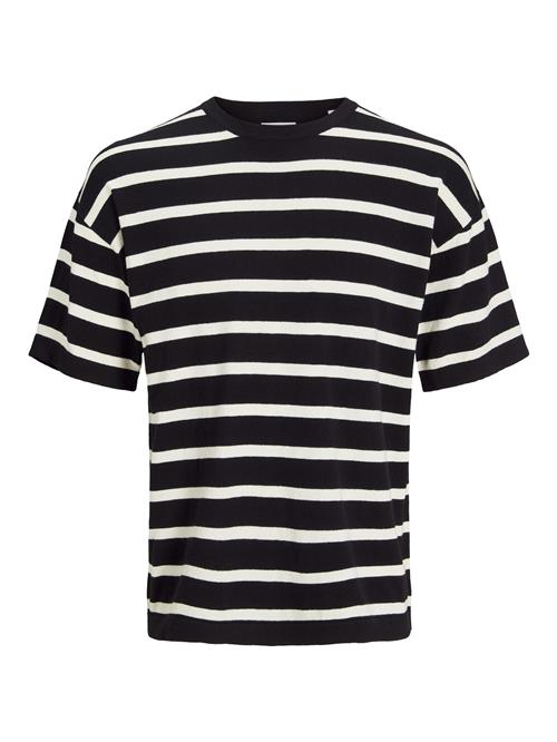 JACK & JONES Pullover 'JJEEmil'  sort / hvid