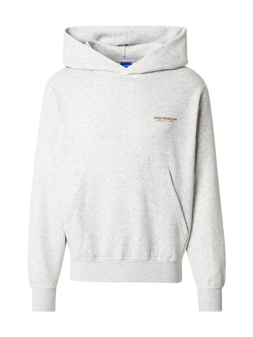 JACK & JONES Sweatshirt 'JORIslington'  cognac / lysebrun / hvid-meleret