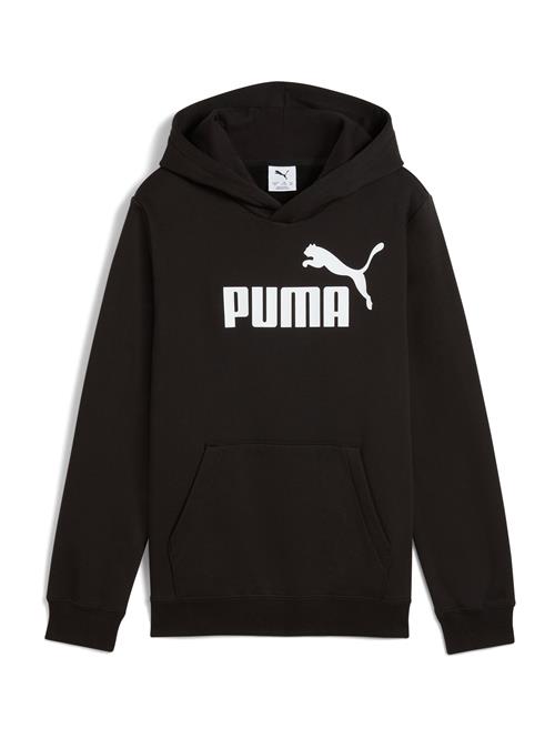 PUMA Sweatshirt 'ESS No. 1'  sort / hvid