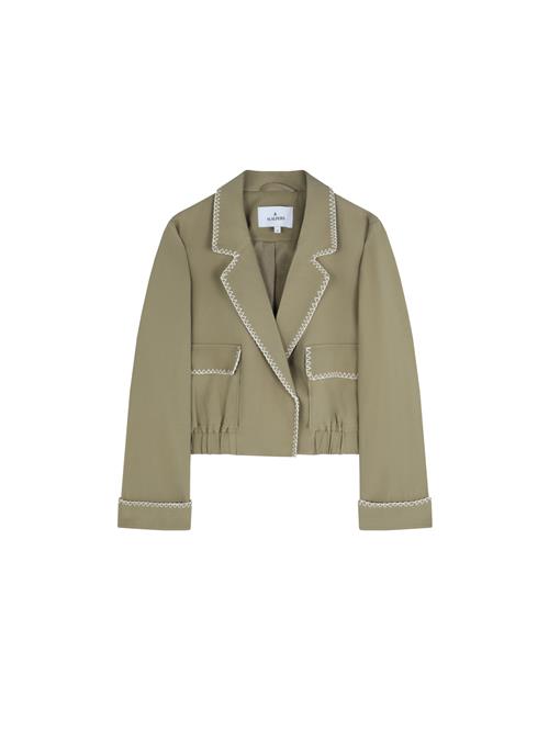 Scalpers Blazer  khaki / hvid