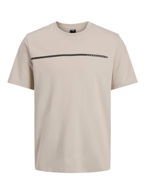 JACK & JONES Bluser & t-shirts 'JCOFusion'  kit / sort / hvid