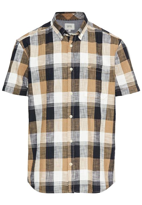 CAMEL ACTIVE Skjorte  camel / sort / hvid