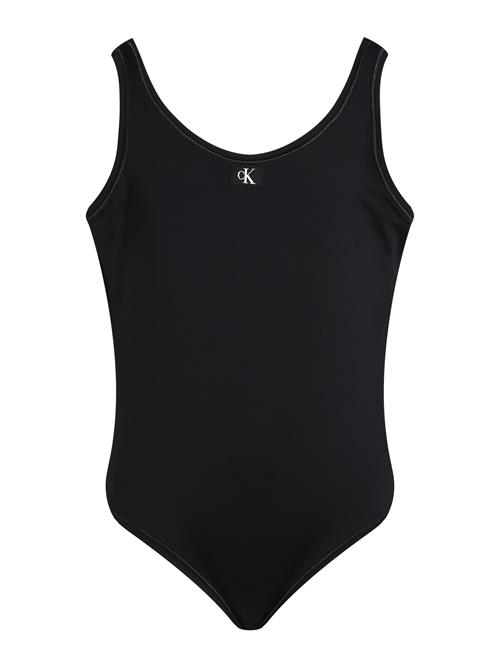 Calvin Klein Swimwear Badedragt  sort / hvid