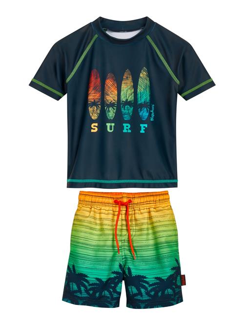 PLAYSHOES UV-beskyttelse  marin / lyseblå / grøn / orange