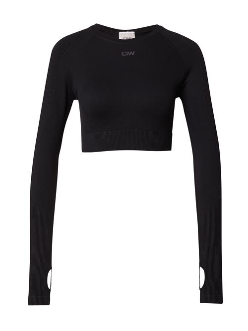 ICANIWILL Funktionsbluse  grå / sort