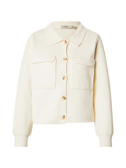 Fransa Pullover 'ITA CAR 1'  hvid