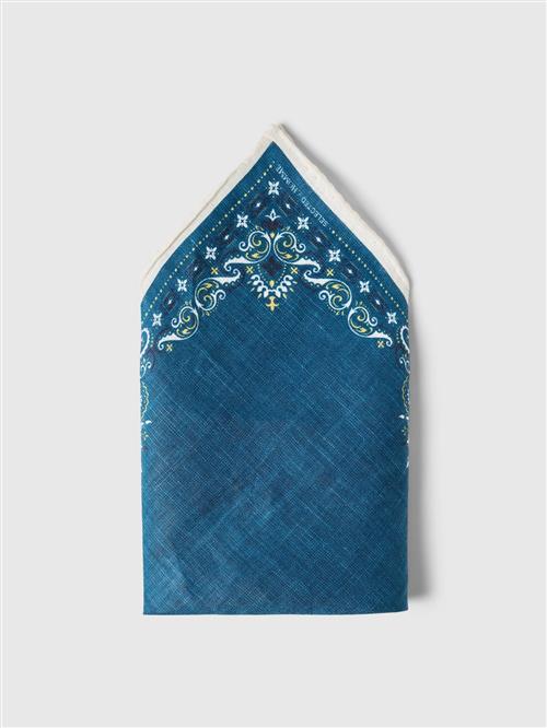 SELECTED Pynteklud  blå / mørkeblå / gul / hvid