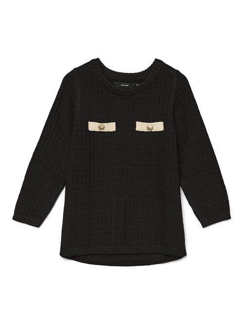VERO MODA Pullover 'Harper'  creme / sort