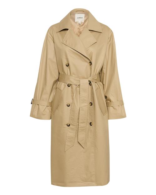 SOAKED IN LUXURY Overgangsfrakke 'Favne'  beige