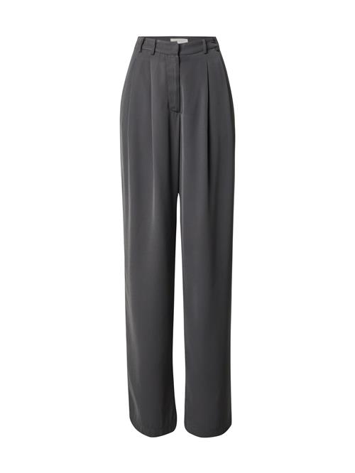 LeGer by Lena Gercke Bukser med lægfolder 'Kora'  mørkegrå