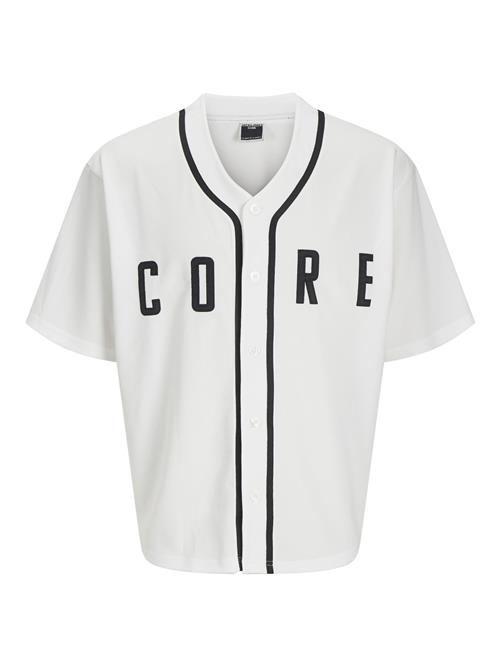 JACK & JONES Skjorte  sort / hvid