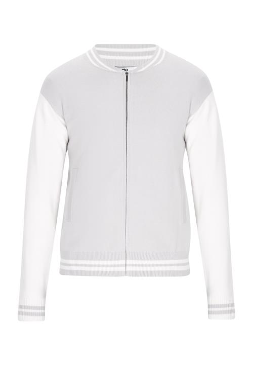 MO Cardigan  stone / hvid