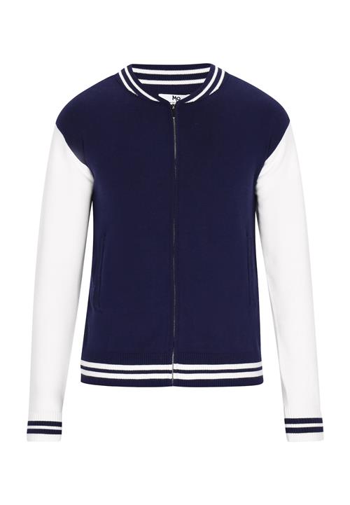 MO Cardigan  navy / hvid