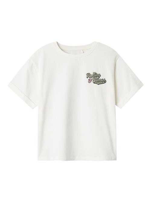 NAME IT Bluser & t-shirts 'Rolling Stones'  blandingsfarvet / hvid