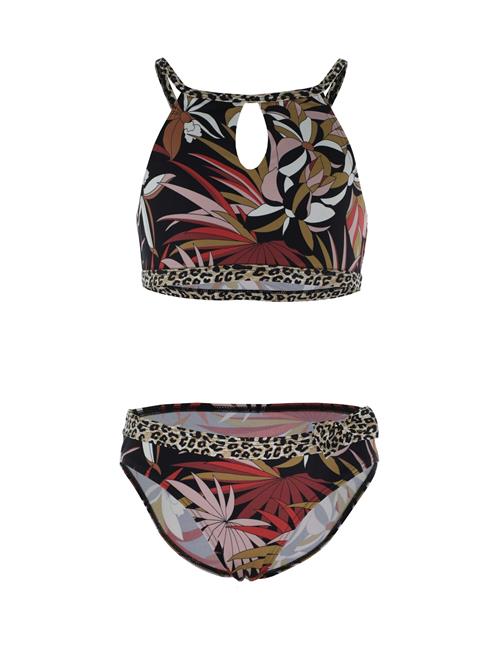 OLYMPIA Bikini  oliven / gammelrosa / sort / hvid