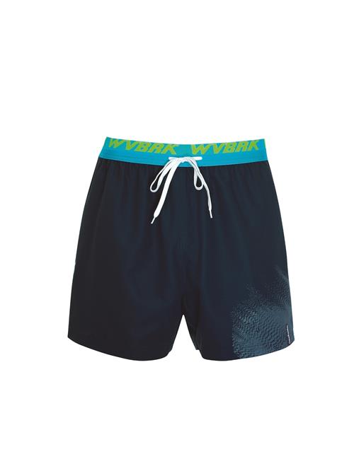 wavebreaker Badeshorts  aqua / antracit / lysegrøn
