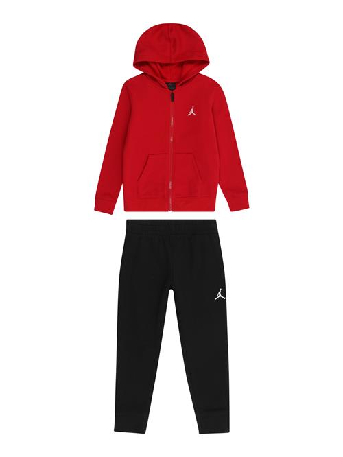 Jordan Joggingdragt 'BRKLYN'  rød / sort / hvid