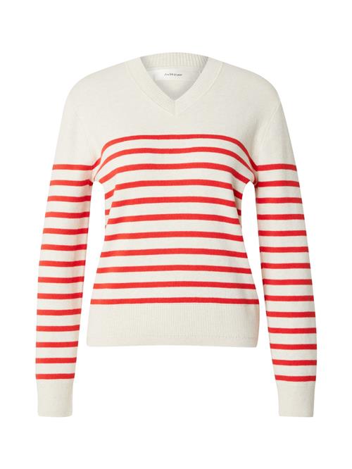 InWear Pullover 'Wallis'  lys rød / hvid