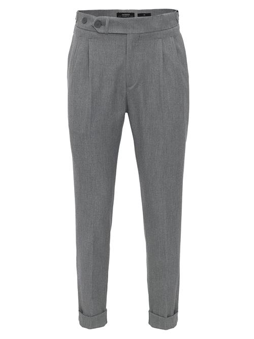 Antioch Bukser med lægfolder  grå