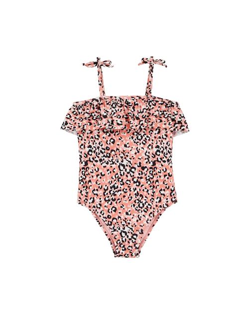 WE Fashion Badedragt  koral / sort / hvid